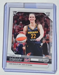2024 Panini Instant WNBA Caitlin Clark #198 Milestone Rookie RC Indiana Fever B - Bild 1 von 2