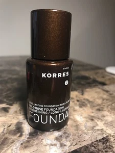 Korres Long Lasting For a Flawless Radiant Finish Wild Rose Foundation WRF8 30ml - Picture 1 of 2