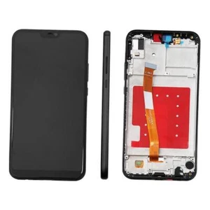 DISPLAY LCD VETRO TOUCH SCREEN CORNICE FRAME NERO PER HUAWEI P20 LITE ANE-LX1 - Imagen 1 de 3