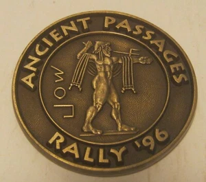 1996 Bronze Medallion ANCIENT PASSAGES RALLY GE Capital THE GREEK ISLES & Turkey - Picture 1 of 2