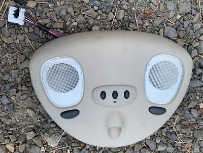 1997-2006 Jaguar XK8 Dome Light Overhead Map Lamp Light LJA2290AB OEM Tan — 第 1/3 张图片