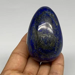 181g, 2.5"x1.6", Natural Lapis Lazuli Egg Polished @Afghanistan, B33323 - Picture 1 of 14