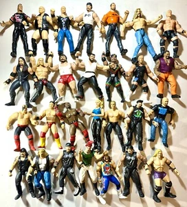 WWE Action Figuren Konvolut 10 Wrestler (sortiert) Muster Lot abgebildet - Bild 1 von 6