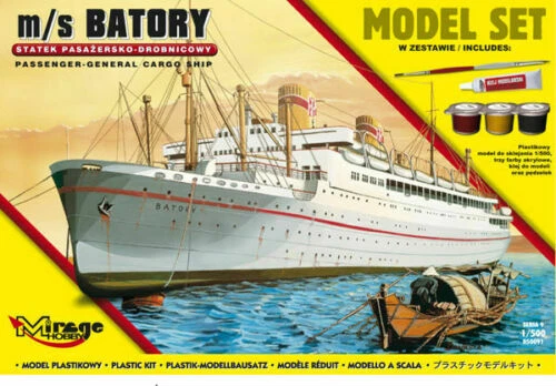 Mirage Hobby 850091 Kit 1/500 M/S Batory (Passenger General Cargo Ship) - Immagine 1 di 1