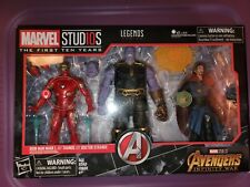 Marvel Legends Vingadores Thanos Iron Man Doctor Strange 3-Pack