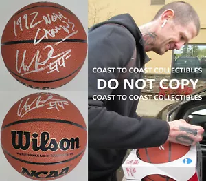 Cherokee Parks Duke Blue Devils signed NCAA basketball COA proof autographed - Picture 1 of 4