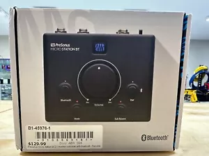 Controlador de monitor PreSonus Micro Station BT 2.1 con Bluetooth - Imagen 1 de 2