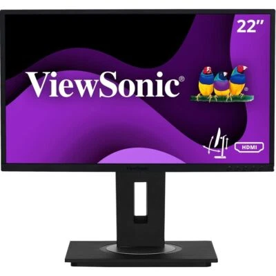Viewsonic VG2248 22" 1080p IPS LED Monitor HDI- VGA DP USB VESA Speaker w Stand - Image 1 of 4