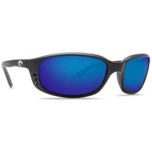 Costa Brine Matte Blk Sunglasses w/Blue Mirror 580P C-Mate 1.50 06S7001-00030259 - Picture 1 of 1