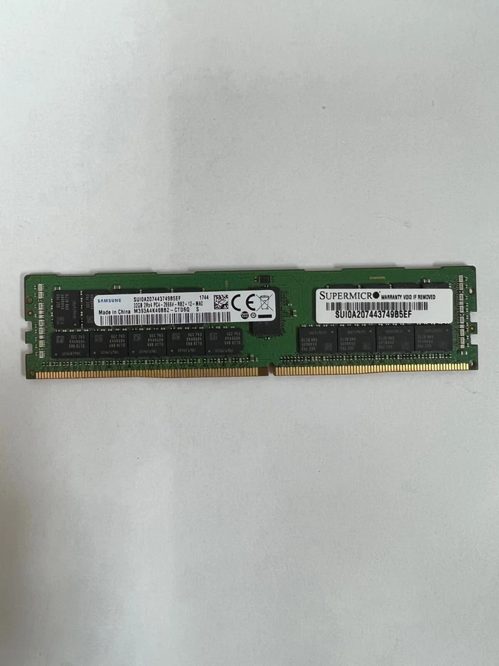 Supermicro MEM-DR432LC-ER26  M393A4K40BB2-CTD - Image 1 of 2