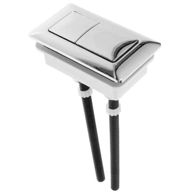 Push Toilet Flush Button Flushing Water Tank Button Double Push Button - Image 1 of 4