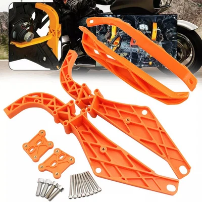 Soporte de soporte de ala de murciélago de carenado interior apto para Harley Touring Electra Glide 96-13 Foto 1 de 4