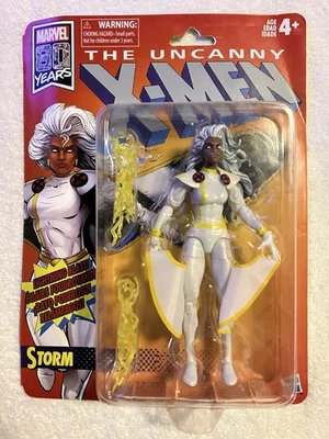 Hasbro Marvel Legends Colección Retro The Uncanny X-Men Storm Paquete Dañado Foto 1 de 4
