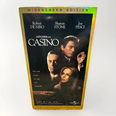 Casino (VHS, 1997, 2-Tape Set, Widescreen Special Edition) Robert Deniro, Stone - Image 1 of 3