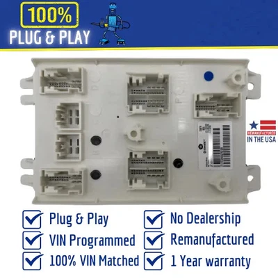 2020 Chrysler Voyager BCM Body Control Module Part# 68424600 - Imagem 1 de 4