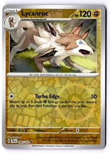 Lycanroc Reverse Holo Uncommon SV05: Temporal Forces 090/162 NM - Picture 1 of 2