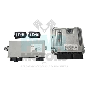 BMW 5 Series F10 F11 ECU Kit CAS4 With Keys N47 D20 C 2.0 Diesel 8517862 - Picture 1 of 13