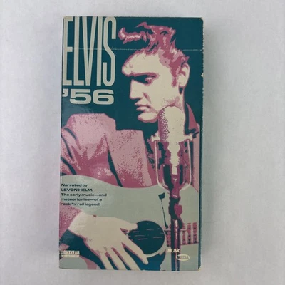 Elvis '56 (VHS 1987, Music Media) Narrated by Levon Helm - Image 1 of 4