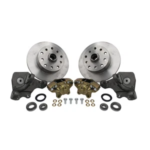 Drop Spindle Disc Brake Kit, 5 On 4-3/4 Chevy, Ball Joint Dunebuggy & VW - Picture 1 of 1