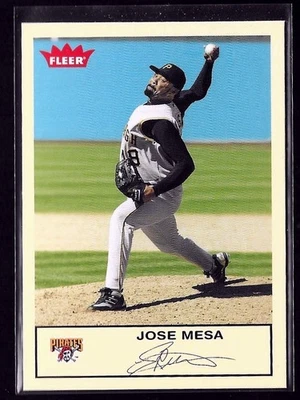 Fleer Tradition Series II #466 2005 José Mesa Pittsburgh Pirates inédito raro Foto 1 de 2