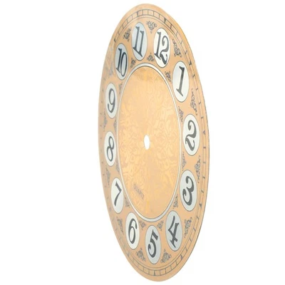 180mm Vintage Aluminium Wall Clock Face Featuring Easy to Read Arabic Numerals - Image 1 of 4