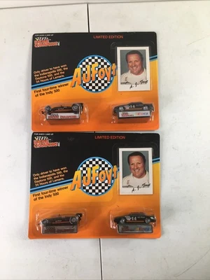 A.J. Foyt Pack 2 Coches Diecast Edición Limitada Racing Champions Lote De 2 NUEVO Foto 1 de 4