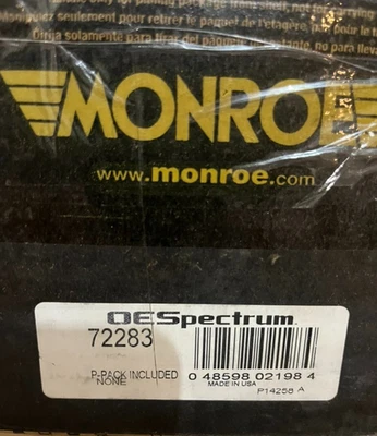 Monroe 72283 Suspension Strut Front Left fits; Toyota Camry 1992-1994 Foto 1 de 2