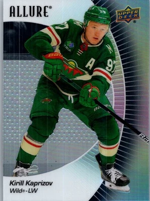 2023-24 Upper Deck Allure #25 Kirill Kaprizov Black Rainbow - Image 1 of 2