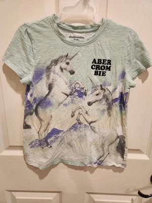 Camiseta Abercrombie Niños Unicornio Talla 11/12 Niñas Foto 1 de 4