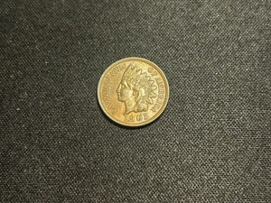 1905 Indian Head Cent Uncirculated Full Diamonds - Picture 1 of 2