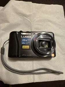 Panasonic LUMIX DMC-ZS25 Digital Camera Black - No Battery For Part Not Working - Picture 1 of 9