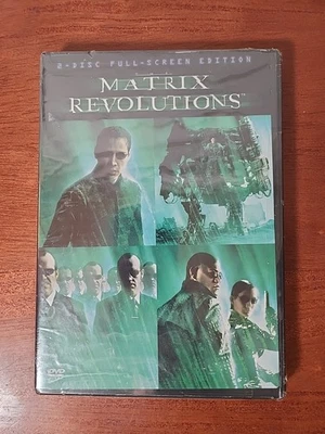 The Matrix Revolutions (DVD, 2004, 2-Disc Set,Full Screen) Keanu Reeves Fishburn - Image 1 of 4
