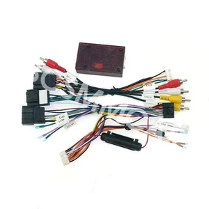 Fit For GMC Yukon 2007-2014 16Pin Car Radio Cable Wiring Harness Adapter Canbus - Picture 1 of 12