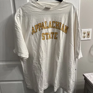 Men’s 3XL Appalachian State University T Shirt White - Picture 1 of 4