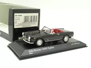 MINICHAMPS 1/43 - Alfa Romeo 2600 Ragno 1964 Nero - Foto 1 di 1
