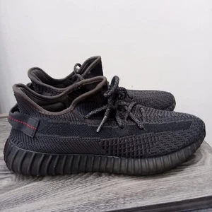 Adidas Yeezy Boost 350 V2 FU9006 Nero Statico Taglia 8.5US Sneakers Uomo - Foto 1 di 12