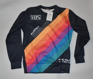 Felpa con cappuccio Lab taglia XS nuova con etichetta VHS Cassetta V02 pullover felpa - Foto 1 di 12