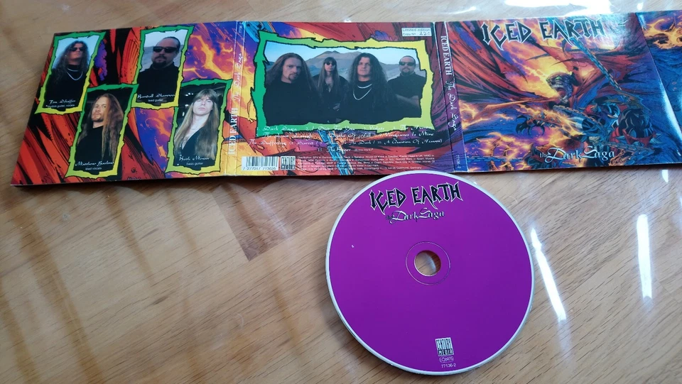 ICED EARTH The dark saga LTD DIGI! Schaffer Barlow Nevermore Heathen Flotsam - Bild 1 von 1
