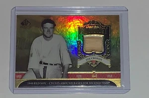 Joe Cronin 2006 SP Legendary Cuts cronología de béisbol usado bate reliquia de los Medias Rojas SP - Imagen 1 de 2