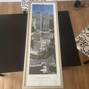 World Trade Center 9/11 Twin Towers New York Gerahmtes Poster 00er 2001 - Bild 1 von 5