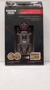 Sharper Image 10 x 25 Digital Camera Binoculars - Picture 1 of 2
