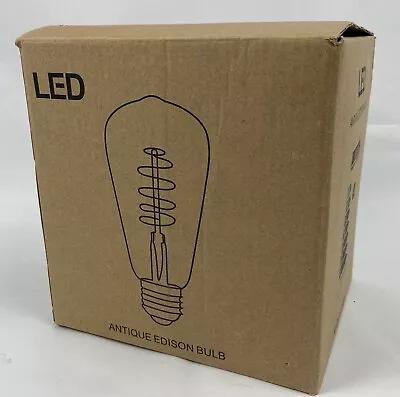 4 (four) Pack Antique Edison Bulbs/light - Image 1 of 2