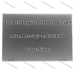Silver 14.0" Dell Inspiron 14 5406 HD 1366x768 LCD Touch Screen Assembly Display - Picture 1 of 11