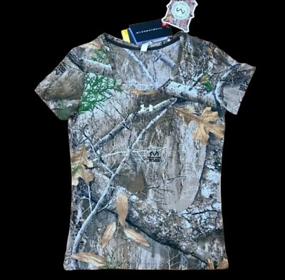 Under Armour Shirt Women Small Camo Hunting Scent Control Outdoor Top - Image 1 of 4