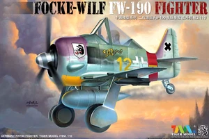 Tiger 110 WW2 tedesco FW-190 caccia Q aereo uovo plastico model kit circa 1/48 - Foto 1 di 4