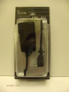 HM-46L Microaltavoz Von Hand Icom Original IC-V8 IC-T3H IC-T3E Neu - Ultimo - Bild 1 von 1