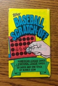 1981 Topps Baseball Scratch-Off Pack - Picture 1 of 2