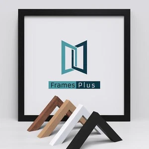 Cornice portafoto formato quadrato cornice poster moderna effetto legno TUTTE LE MISURE - Foto 1 di 6