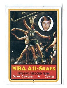 1973-74 Topps Dave Cowens AS #40 HOF CELTICS (See Scans For Condition) b