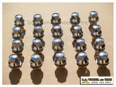 Set of 20 Chrome Land Range Rover Lug Nut Defender Discovery Classic LN3550 — 第 1/4 张图片